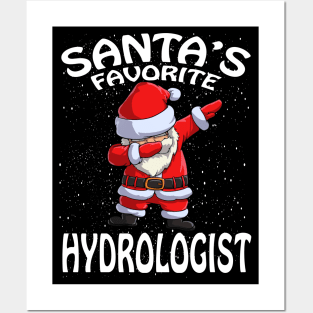 Santas Favorite Hydrologist Christmas Posters and Art